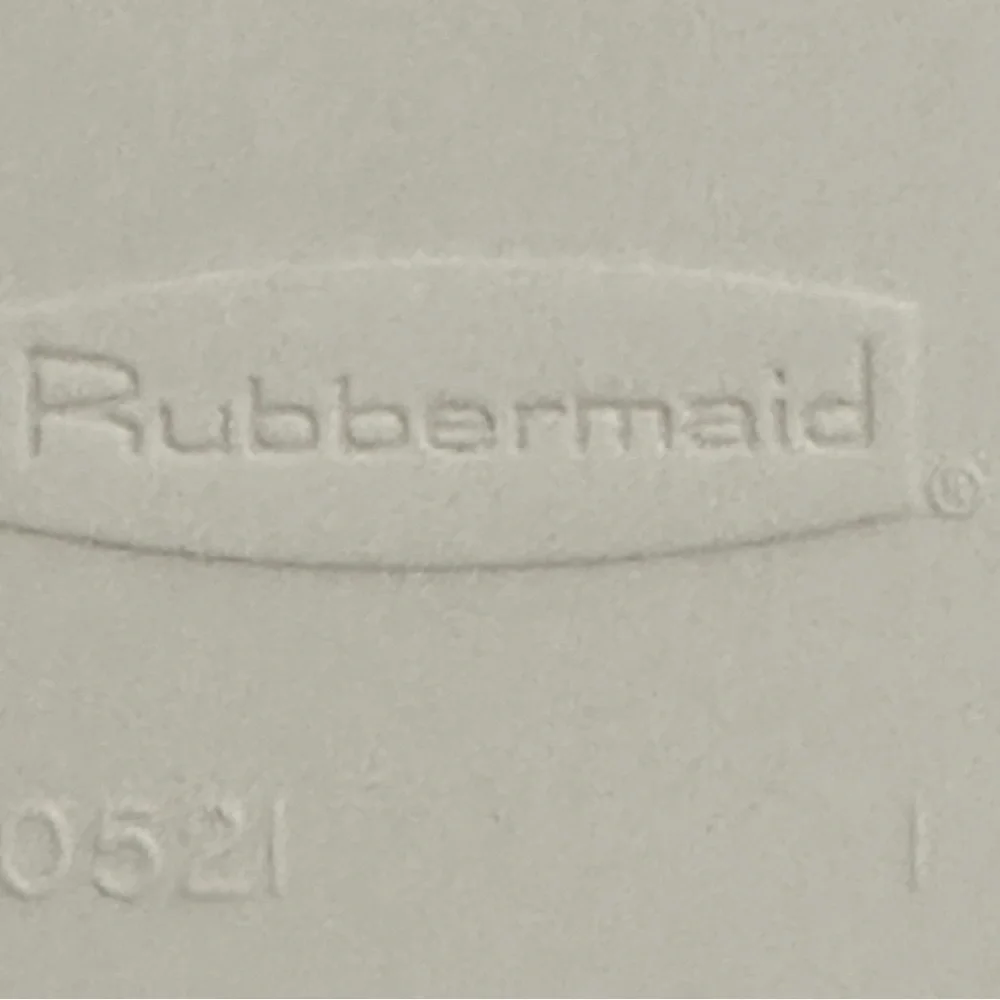 VTG Rubbermaid 0521 Silverware Flatware Utensil‎ Tray Almond - 7 Slots